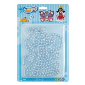 Hama Stiftplatten Maxi Schmetterling und Prinzessin (2er Set) ca. 16 x 19 cm-image
