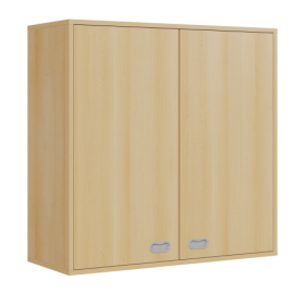 Aufsatzschrank, 2 Türen, 3 Böden Aufsatzschrank B/H/T: 78x100x60 cm-image
