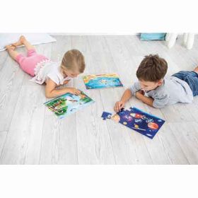 Bodenpuzzle Tiefsee bis Weltall-image