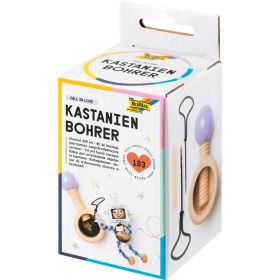 Kastanienbohrer Set aus Holz-image