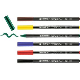 Porzellan-Pinselstifte family colors, 6er-Set-image