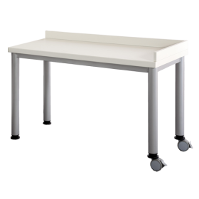 Anstelltisch mit Aufkantung B/H/T: 120x70/76x52 cm, verschiedene Anstellvarianten, Frühstücksstrecke-image