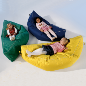 Chillout Bag Banane B/H/T: 40x56,5x116 cm, Inhalt: 200 l, Blau-image