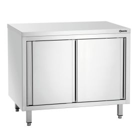 Arbeitsschrank Edelstahl 100x70x85 cm-image