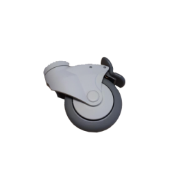 Designrolle 100mm Durchmesser, Bauhöhe 140mm, 4 Rollen 1 Satz Rollen für diverse Möbel-image
