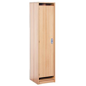 Beistellschrank für Garderobe B/H/T: 36x158x40 cm, verkürzte Tür links, mit Hut- und Schuhboden, Garderoben-Dreifachhaken-image