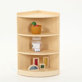 Raumteiler Eckschrank, 3 Böden, 3 Fächer-image