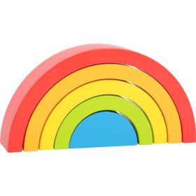 Holzbausteine Regenbogen-image