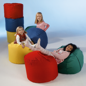 Aussenhülle für Chillout Bag Medium B/H/T: 58x41x58 cm, Ersatzhülle ohne Füllung, blau-image